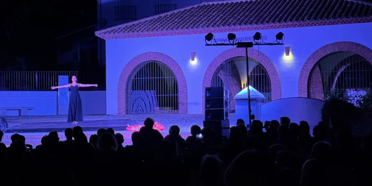 Macarena López. I Tagarnina Fest. Conjunto monumental Fuente Alta de Algodonales, Cádiz. 22 agosto 2025. Foto: Ayto Algodonales