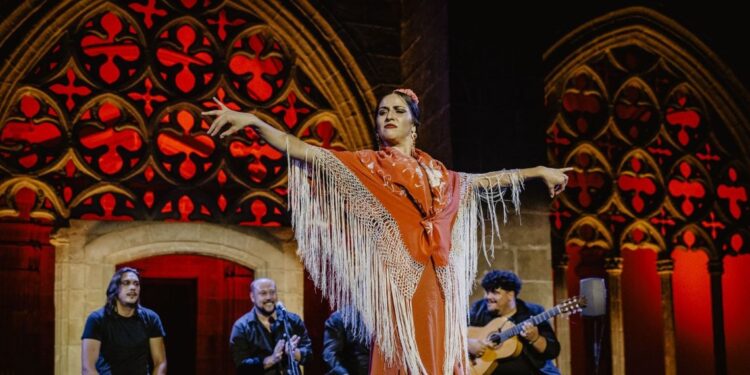 Gema Moneo. Viernes Flamencos de Jerez. Peña Flamenca Buena Gente. 15 agosto 2025. Foto: Esteban Abión