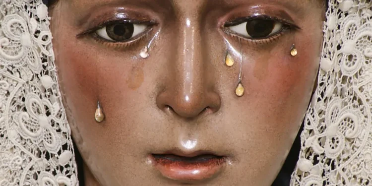 Rostro de la Esperanza Macarena, Sevilla. Foto: Wikimedia Commons
