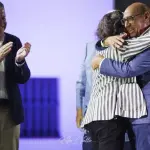 Javier Barón y Antonio Cruz. Concurso Nacional de Cante Jondo Antonio Mairena. Casa Palacio Duques de Arcos, Mairena del Alcor, Sevilla. 5 sep 2025. Foto: Kiko Valle