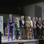 Foto de familia. Concurso Nacional de Cante Jondo Antonio Mairena. Casa Palacio Duques de Arcos, Mairena del Alcor, Sevilla. 5 sep 2025. Foto: Kiko Valle