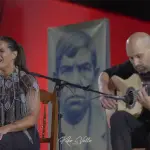 Isabel Leñero y José de Diego. Concurso Nacional de Cante Jondo Antonio Mairena. Casa Palacio Duques de Arcos, Mairena del Alcor, Sevilla. 5 sep 2025. Foto: Kiko Valle