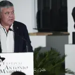 Juan Manuel López. LXIV Festival de Cante Jondo Antonio Mairena. Casa Palacio de los Duques de Arcos, Mairena del Alcor, Sevilla. 1 septiembre 2025. Foto: Kiko Valle