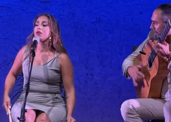 María Terremoto y Nono Jero. XLV Festival Flamenco Joaquín el de la Paula. Jardines del Auditorio Riberas del Guadaíra, Alcalá de Guadaíra (Sevilla). 20 sep 2025. Foto: Carmen Arjona