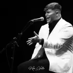 Luis Ortega. Semifinal del Circuito Andaluz de Jóvenes Flamencos. LXIV Festival de Cante Jondo Antonio Mairena. Mairena del Alcor, Sevilla. 2 sep 2025. Foto: Kiko Valle