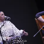 Cecilia Jiménez y Alba Espert. Semifinal del Circuito Andaluz de Jóvenes Flamencos. LXIV Festival de Cante Jondo Antonio Mairena. Mairena del Alcor, Sevilla. 2 sep 2025. Foto: Kiko Valle