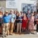 Inauguración del mural de Paco de Lucía en La Bajadilla, Algeciras. Foto: Fundación Márgenes y Vínculos