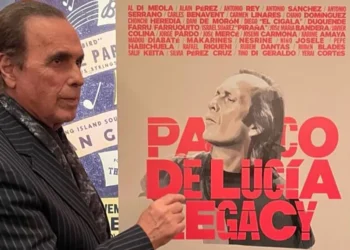Pepe de Lucía, en el Festival Paco de Lucía Legacy, Nueva York 2024. Foto: archivo Pepe de Lucía