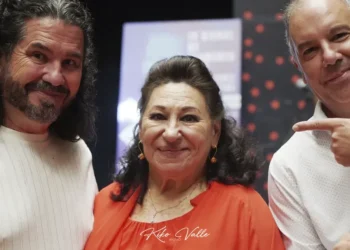 Mario González, María Vargas y José María Castaño. IV Bienal de Flamenco de Cádiz, Jerez y los Puertos. La Guarida del Ángel, Jerez. 3 oct 2025. Foto: Kiko Valle