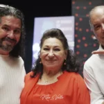 Mario González, María Vargas y José María Castaño. IV Bienal de Flamenco de Cádiz, Jerez y los Puertos. La Guarida del Ángel, Jerez. 3 oct 2025. Foto: Kiko Valle