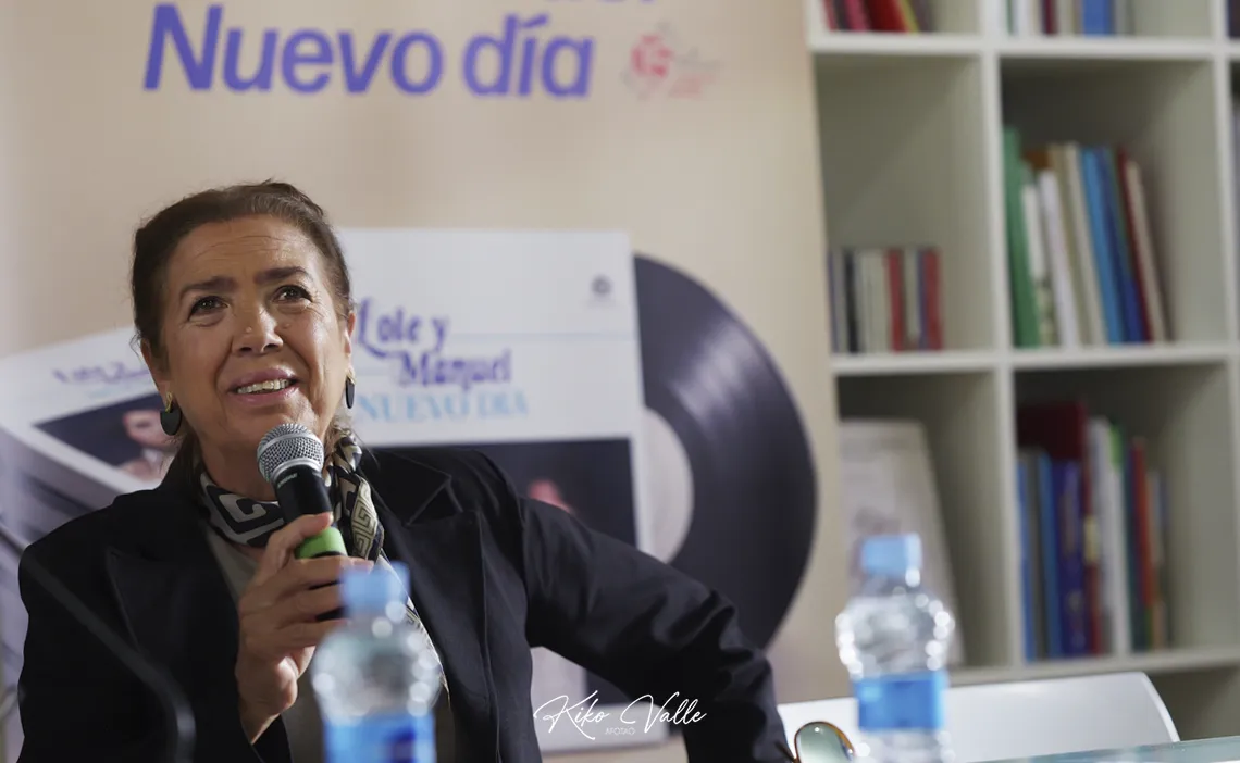 Lole Montoya. Mesa redonda Cincuenta aniversario de 'Nuevo día'. Instituto Andaluz del Flamenco, Sevilla. 5 nov 2025. Foto: Kiko Valle