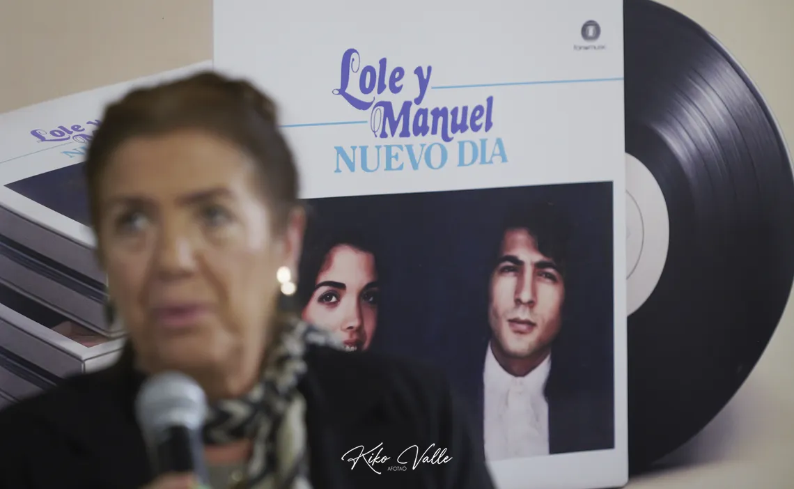 Lole Montoya. Mesa redonda Cincuenta aniversario de 'Nuevo día'. Instituto Andaluz del Flamenco, Sevilla. 5 nov 2025. Foto: Kiko Valle