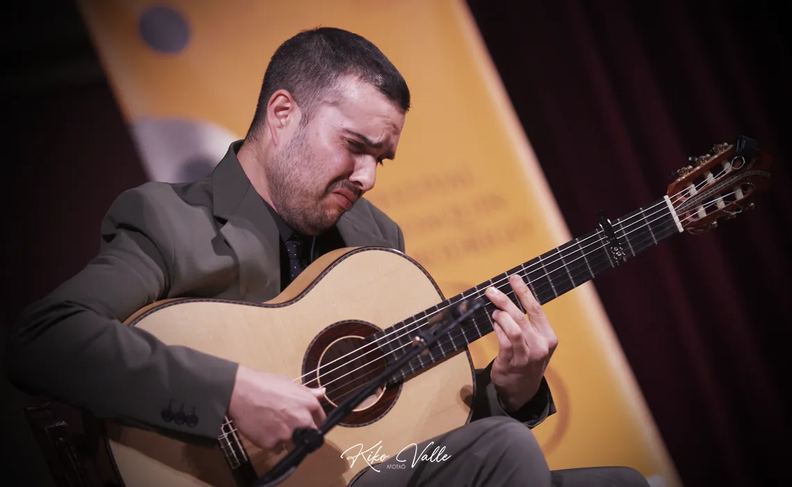 Recital de José Fermín Fernández. I Festival Internacional de Guitarra Joaquín Rodrigo. Ateneo de Madrid. 9 nov 2025. Foto: Kiko Valle