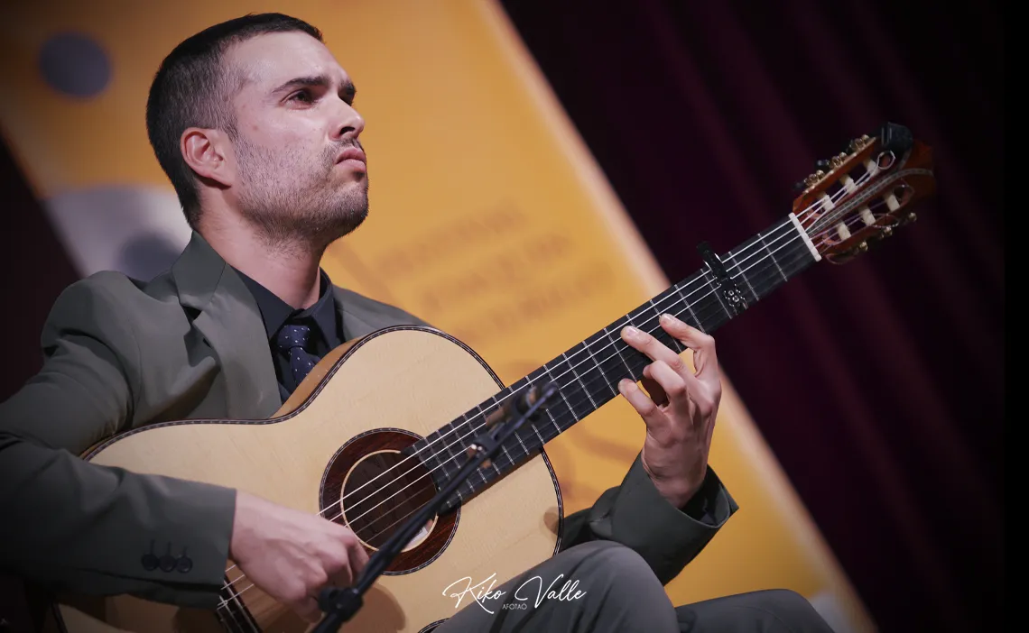 Recital de José Fermín Fernández. I Festival Internacional de Guitarra Joaquín Rodrigo. Ateneo de Madrid. 9 nov 2025. Foto: Kiko Valle