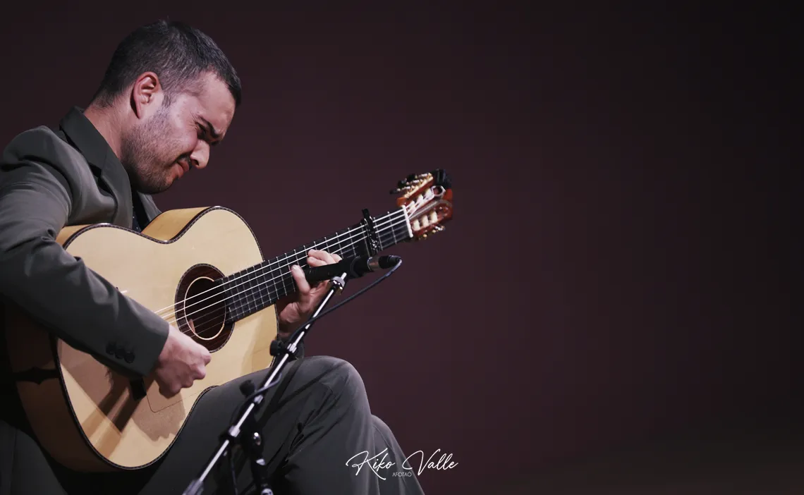 Recital de José Fermín Fernández. I Festival Internacional de Guitarra Joaquín Rodrigo. Ateneo de Madrid. 9 nov 2025. Foto: Kiko Valle