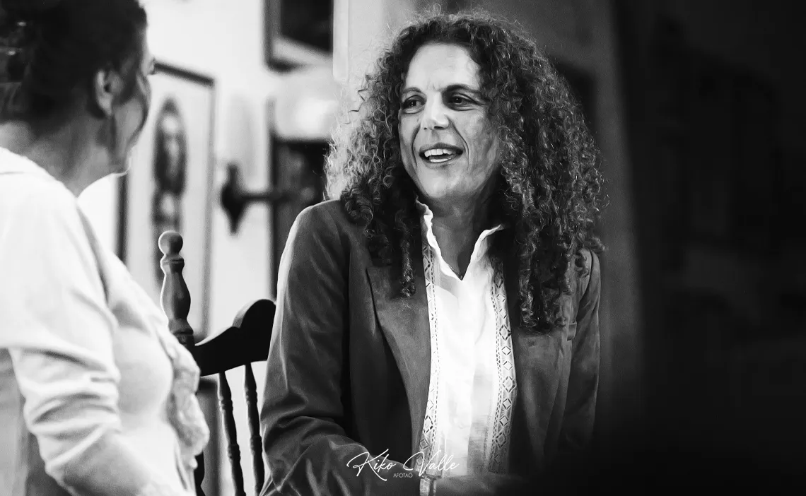 Lole Montoya y Ángeles Cruzado. 50º aniversario de 'Nuevo día'. Peña Flamenca Torres Macarena, Sevilla. 6 nov 2025. Foto: Kiko Valle