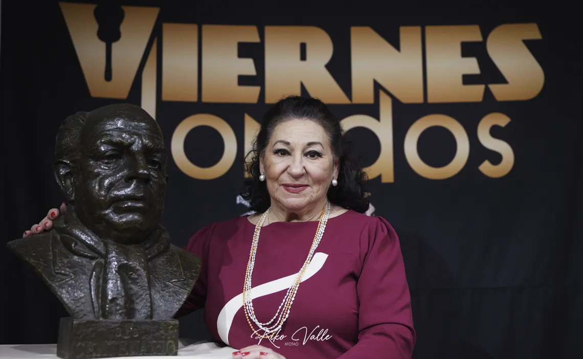 María Vargas, en la Casa del Arte Flamenco Antonio Mairena. Mairena del Alcor, Sevilla. Foto: Kiko Valle