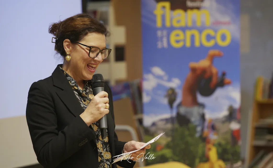 Presentación del Festival Flamenco de Nimes. Instituto Francés de Madrid. 19 nov 2025. Foto: Kiko Valle