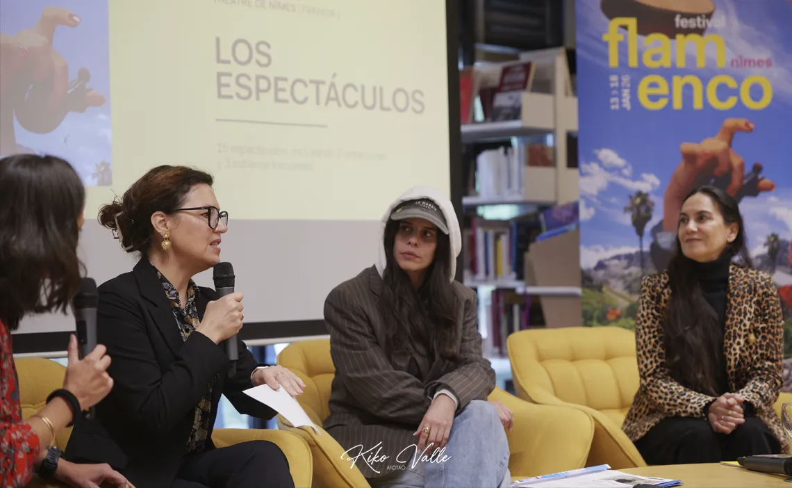 Presentación del Festival Flamenco de Nimes. Instituto Francés de Madrid. 19 nov 2025. Foto: Kiko Valle