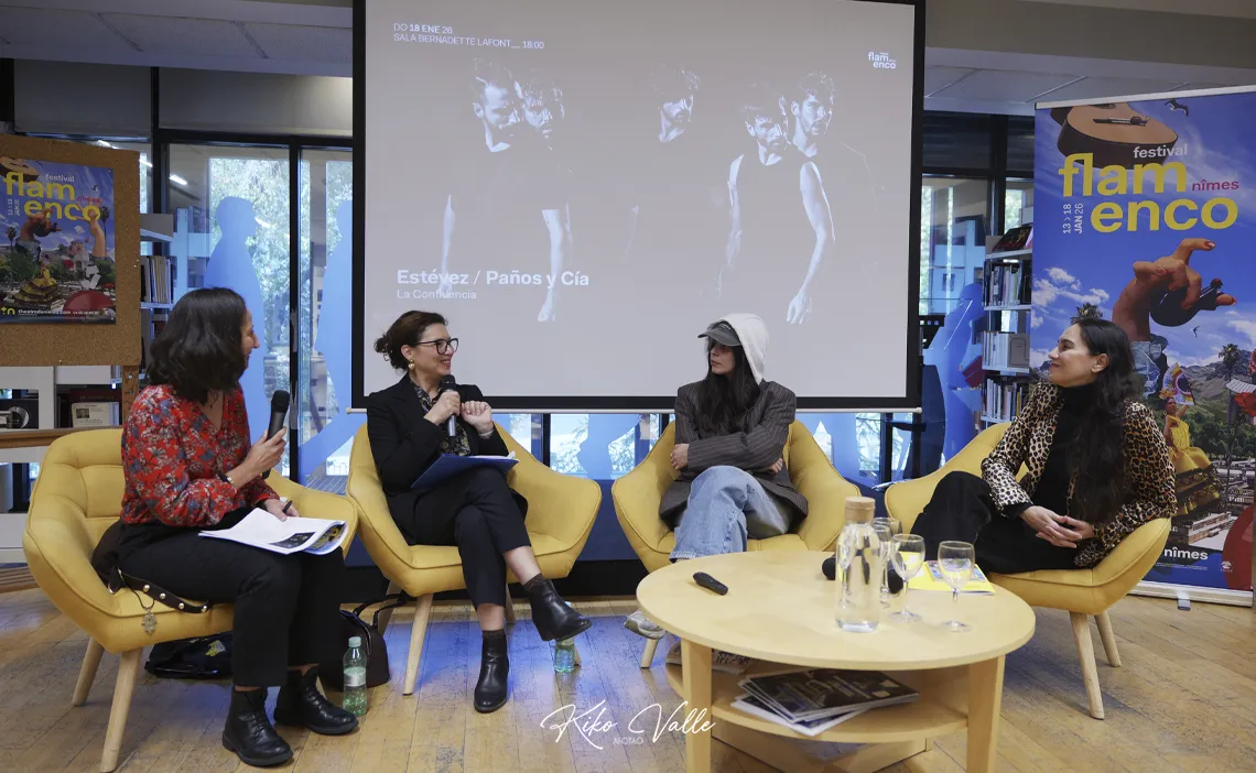 Presentación del Festival Flamenco de Nimes. Instituto Francés de Madrid. 19 nov 2025. Foto: Kiko Valle