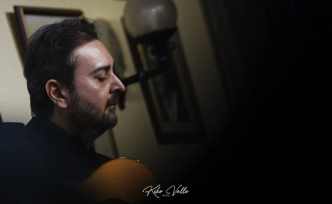Paco Iglesias. Recital de baile de Tete Fernández. Peña Torres Macarena, Sevilla. 17 dic 2025. Foto: Kiko Valle