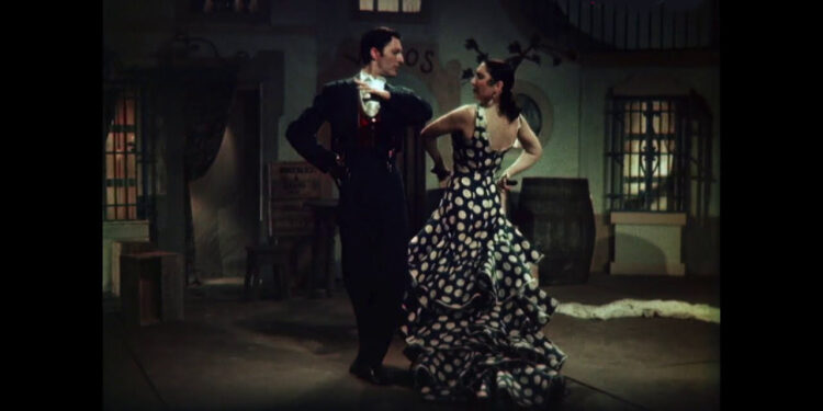 Imagen de la película 'Duende y misterio del flamenco', de Edgar Neville, 1952.