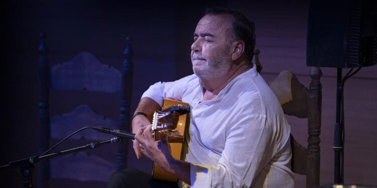 Manolo Franco, en la XXIII Bienal de Flamenco de Sevilla. 14 sep 2024. Foto: Archivo fotográfico Bienal @Laura León
