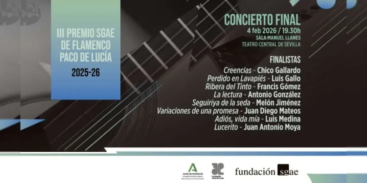 III Premio SGAE de Flamenco Paco de Lucía