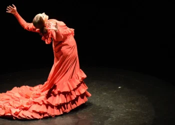 La mujer flamenca. Foto: perezventana