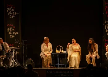 'Cante de mujer', de Naike Ponce, Pilar La Gineta y Teresa Hernández. Ciclo Cádiz es Flamenco. Centro Flamenco La Merced, Cádiz. 24 abril 2026. Foto: Antonio Barce