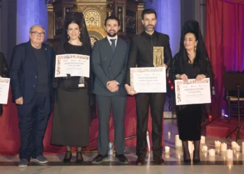 XXXIII Certamen Nacional de Saetas y Cantes Mineros de Pasión. La Unión, Región de Murcia. Foto: Fundación Las Minas