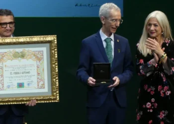 Entrega de la Medalla de Oro de Utrera al Pueblo Gitano. Foto: Ayto Utrera
