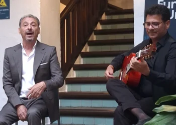 Recital de cante de Luis Moneo. Ciclo Hondos Caminos del Flamenco. Museo Fundación Unicaja de Artes y Costumbres Populares, Málaga. 23 abril 2026. Foto: Lourdes Gálvez del Postigo