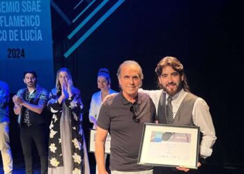 Álvaro Martinete, ganador de una edición anterior de los Premios SGAE de Flamenco - Paco de Lucía. Foto: SGAE
