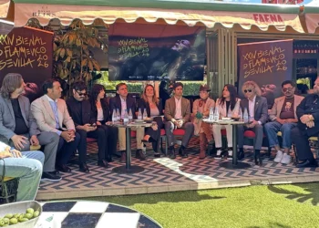 Presentación de los conciertos del Teatro Alameda en La Bienal. Mercado del Barranco, Sevilla. 4 mayo 2026. Foto: perezventana