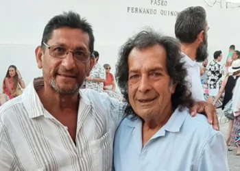 José Carmona y Juan Villar. Foto: cedida por José Carmona