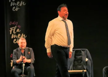 'Con jerarquía', de José Valencia. Ciclo Cádiz es Flamenco. Centro Flamenco La Merced, Cádiz. 30 abril 2026. Foto: Modesto Sánchez Sierra