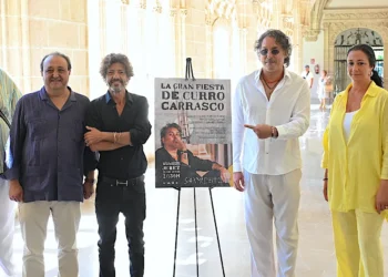 Presentación de 'La gran fiesta de Curro Carrasco' en los Claustros de Santo Domingo. Foto: Ayto Jerez