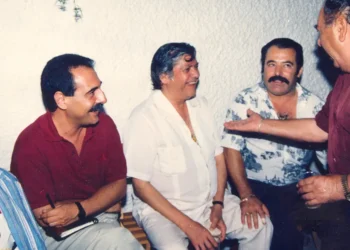 Sordera de Jerez, en el X Arranque Roteño. Agosto 1993. Foto: Archivo Manuel Martín Martín