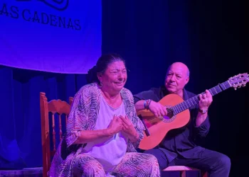 Dolores Agujetas y Domingo Rubichi. Asociación Cultural Flamenca Las Cadenas, Jerez. Junio 2026. Foto: Juan Garrido