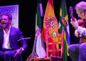 Gaspar de Holanda y Jesús Méndez. IV Festival Guirijondo. Teatro Carlos Álvarez-Nóvoa, palomares del Río (Sevilla). 3 de junio de 2026. Foto: perezventana