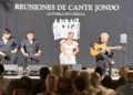 Consuelo Haldón, en la LVII Reunión de Cante Jondo de La Puebla de Cazalla. Foto: Carmen Arjona