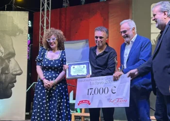 Francisco Ocón, ganador del Melón de Oro en el Concurso del Festival Internacional de Cante Flamenco de Lo Ferro 2026. Foto: Lo Ferro