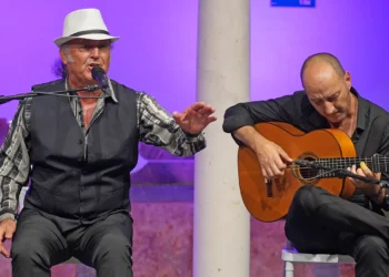 Pepe El Ecijano y Manuel Torres. XLVI Noche Flamenca Ecijana (II). Palacio de los Marqueses de Peñaflor, Écija (Sevilla). 30 junio 2026. Foto: Lola Chaves