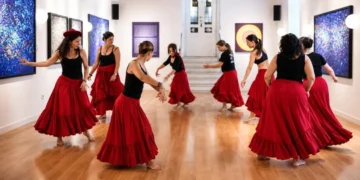 Taller de danza 'Taranta Gitana'. Instituto Italiano de Cultura de Madrid.